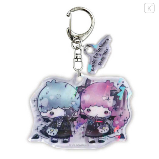 Japan Sanrio Keychain - Little Twins Stars : Dolly Mix - 1