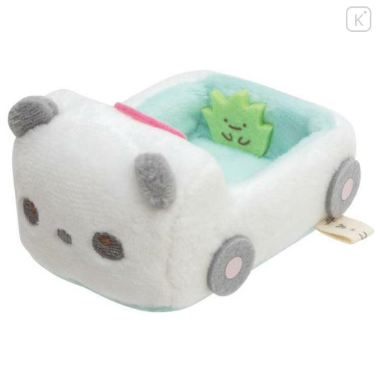 Japan San-X Tenori Plush Car - Sumikko Gurashi : Animal Park Panda - 1