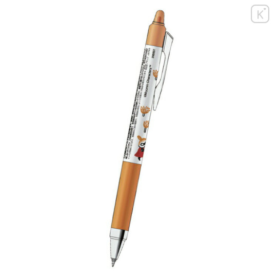 Japan Moomin FriXion Erasable 0.4mm Gel Pen - Little My / Orange - 1