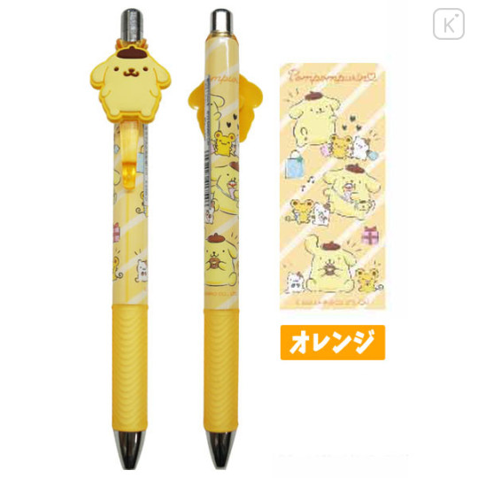 Japan Sanrio Gel Pen - Pompompurin : Orange - 1