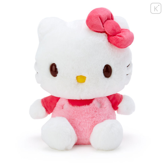 Japan Sanrio Fluffy Plush Toy (M) - Hello Kitty - 1