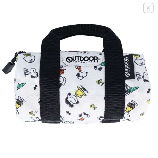 Japan Peanuts Outdoor Boston Bag Pen Case - Snoopy / White - 1