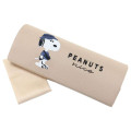 Japan Peanuts Glasses Case - Snoopy : Beige - 1