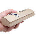 Japan Peanuts Glasses Case - Snoopy : Beige - 4