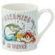 Japan Disney Ceramic Mug - Ariel Dreaming