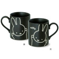 Japan Miffy Ceramic Mug - Miffy : Black - 2
