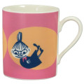 Japan Moomin Ceramic Mug - Little My : Pink Orange - 1