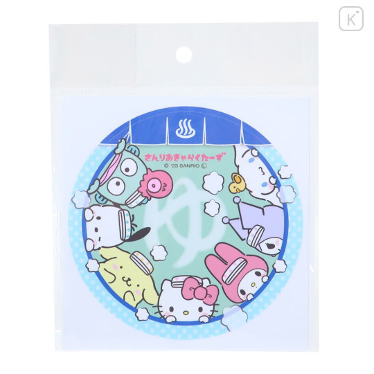 Japan Sanrio Vinyl Sticker - Characters : Hot Spring - 1