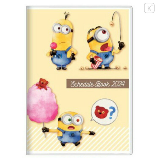 Japan Minions B6 Monthly Schedule Diary - Friends : 2024 - 1