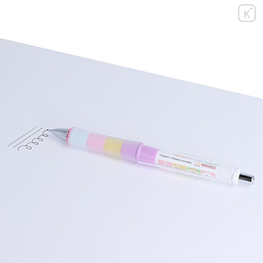 Japan Chiikawa Dr. Grip Play Border Shaker Mechanical Pencil - Colorful - 4