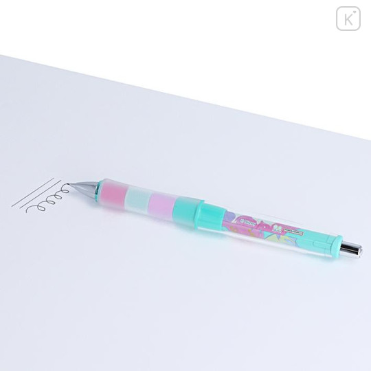 Japan Disney Dr. Grip Play Border Shaker Mechanical Pencil - Ariel / Flounder - 4