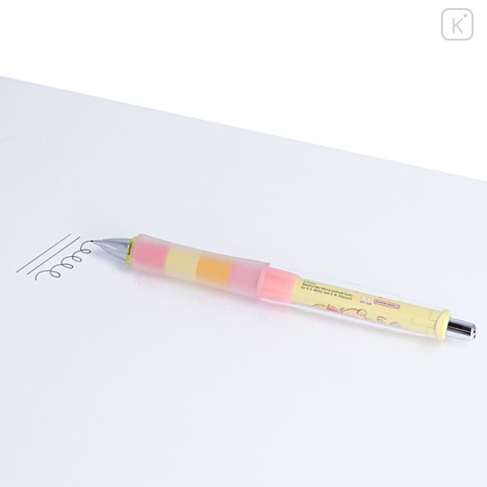 Japan Disney Dr. Grip Play Border Shaker Mechanical Pencil - Pooh / Hunny - 4