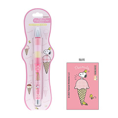 Japan Peanuts Dr. Grip Play Border Shaker Mechanical Pencil - Snoopy / Ice Cream