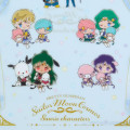 Japan Sanrio × Sailor Moon A4 Clear File - Outer Guardians & Star Lights / Movie Cosmos - 4