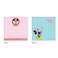 Japan Disney Square Memo - Mickey / Retro Love - 2