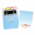Japan Sanrio Notepad Memo with Binder - Funyumaru / Blue Sky - 2