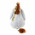 Japan Disney Store Fluffy Plush Keychain - Eeyore : Sleepy - 4