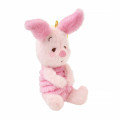 Japan Disney Store Fluffy Plush Keychain - Piglet : Sleepy - 2