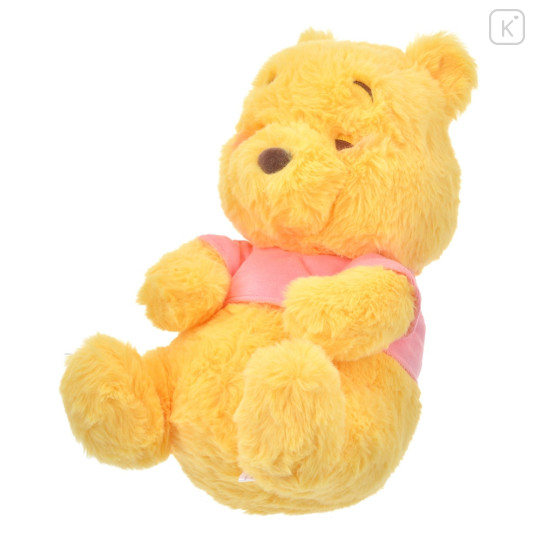 Japan Disney Store Fluffy Plush (L) - Winnie The Pooh / Sleepy - 2