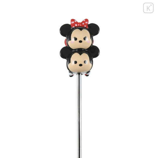 Japan Disney Store Tsum Tsum Dessert Spoon - Mickey & Minnie : 10th Anniversary - 2
