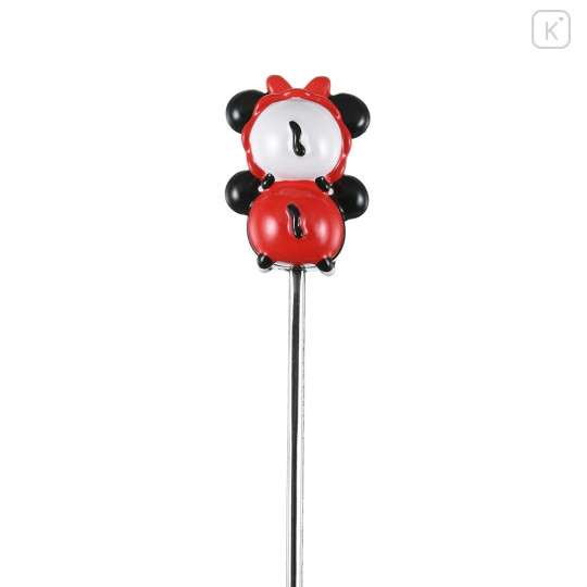 Japan Disney Store Tsum Tsum Dessert Spoon - Mickey & Minnie : 10th Anniversary - 4