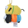 Japan Disney Store Tsum Tsum Plush Keychain - Goofy & Pluto / 10th Anniversary - 3