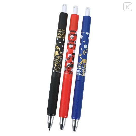 Japan Disney Store Sarasanano Clip Gel Pen Set - Minnie Mouse - 2