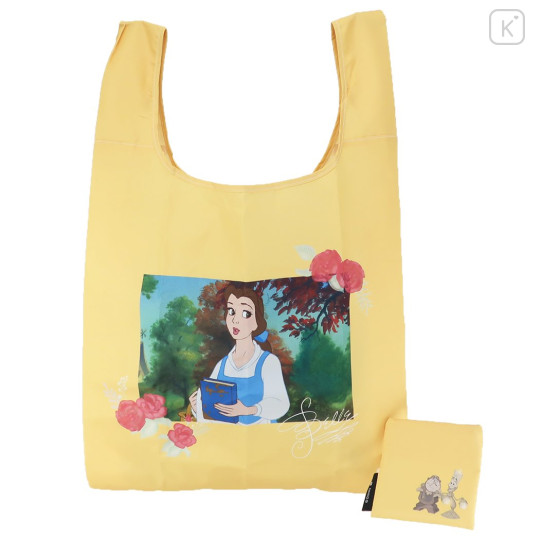 Japan Disney Eco Shopping Bag - Beauty and the Beast / Belle - 1