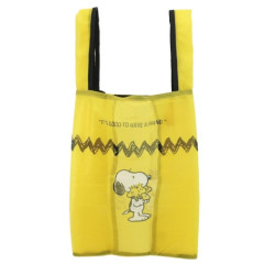 Japan Peanuts Eco Shopping Mesh Bag - Snoopy / Yellow