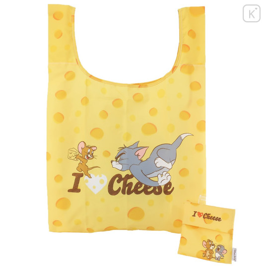 Japan Tom and Jerry Eco Shopping Bag - Light Yellow - 1