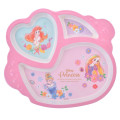Japan Disney Store Kids Divided Dinnerware Set - Princess Ariel & Rapunzel & Cinderella - 3