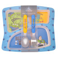 Japan Disney Store Kids Food Tray & Spoon & Fork - Toy Story 4 - 2