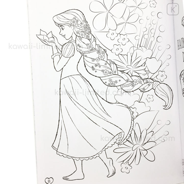 GIRLS Adult Disney Gorgeous Coloring Book Art Books Illustration Series  Japanese