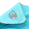 Japan Sanrio Embroidered Towel Handkerchief - Hangyodon / Yukata Hot Spring - 2