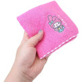 Japan Sanrio Embroidered Towel Handkerchief - My Melody : Yukata Hot Spring - 3