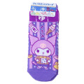 Japan Sanrio Sneaker Socks - Kuromi : Yukata Hot Spring - 1