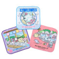 Japan Sanrio Towel Handkerchief Set - Characters : Yukata Hot Spring - 1