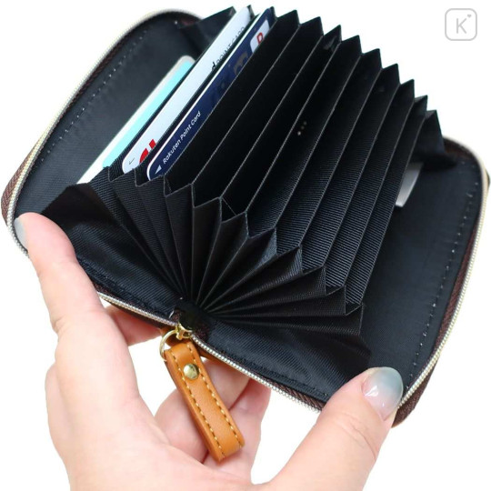 Japan San-X Pass Case Holder - Rilakkuma : Caramel Brown - 2