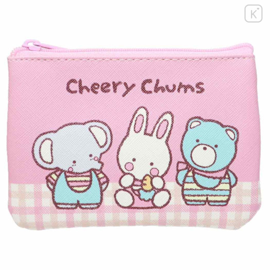Japan Sanrio Flat Pouch & Tissue Case - Cheery Chums / Fancy Retro - 1