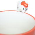 Japan Sanrio Ceramic Mug with Nokkari Figure - Hello Kitty / Cherry Pink & White - 3