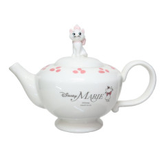 Japan Disney Ceramic Teapot with Nokkari Figure - Marie Cat