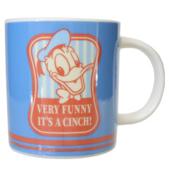 Japan Disney Ceramic Mug - Donald Blue
