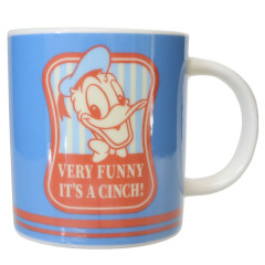 Japan Disney Ceramic Mug - Donald Duck / Retro