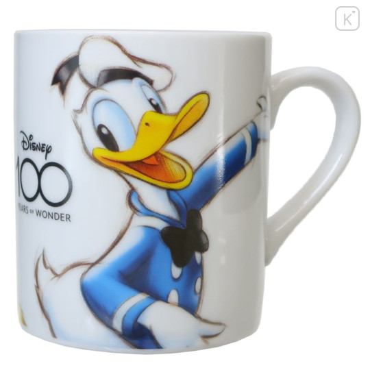 Japan Disney Ceramic Mug - Donald : 100th Anniversary - 1