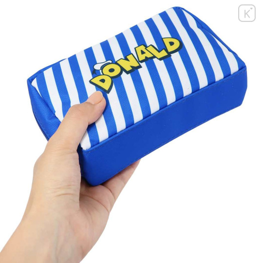 Japan Disney Multi Pouch (M) - Donald / Blue - 4