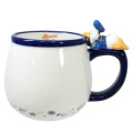 Japan Disney Ceramic Mug with Nokkari Figure - Donald Duck - 1