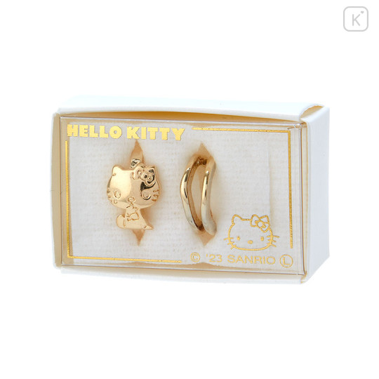 Japan Sanrio Ear Cuff - Hello Kitty : Gold - 1