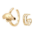 Japan Sanrio Ear Cuffs - Cinnamoroll / Gold - 2