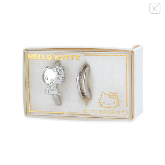 Japan Sanrio Ear Cuffs - Hello Kitty / Silver - 1