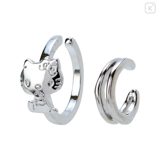 Japan Sanrio Ear Cuffs - Hello Kitty / Silver - 2